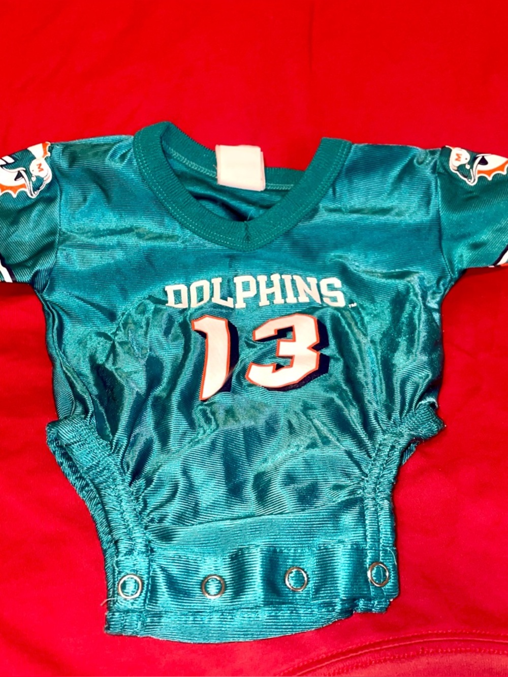 Champions NFL Miami Dolphins Marino Jersey onesie (6/9mon)